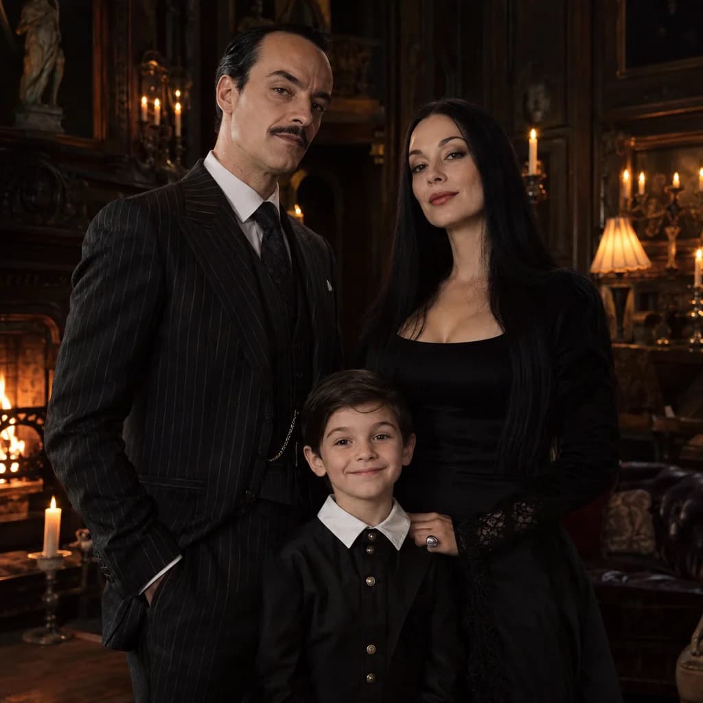 Kooky Gothic Family
